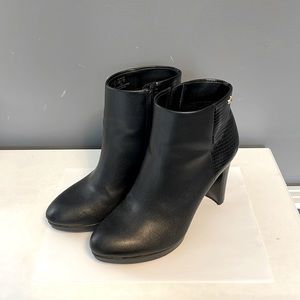 Black Calvin Klein Ankle Boots